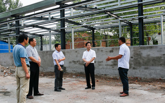 张书民督导调研扶贫就业创业基地建设和燃煤心博(中国)拆改工作 中国财经新闻网 www.prcfe.com