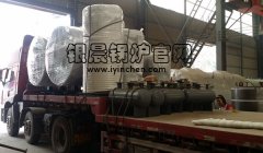 大批燃气热水心博(中国)装车发货