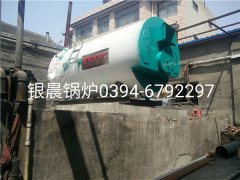 WNS2-1.25-Q型2吨燃气蒸汽心博(中国)安装现场