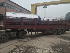 2台3吨燃气热水心博(中国)发货